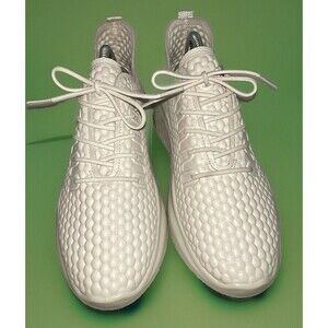 ECCO Women’s Therap Honeycomb Full Grain Leather Upper White Size US 9/9.5 Shoes